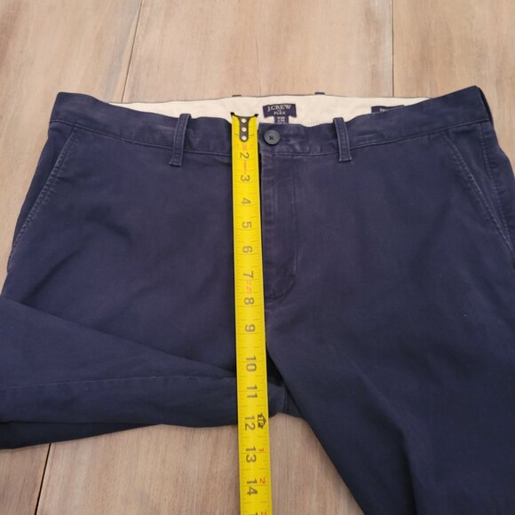 J.Crew Flex Skinny Pants Men’s 36x32 Blue Tapered Fit Semi Formal Chinos - Picture 7 of 9